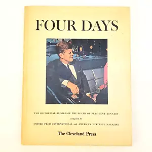 1964 Four Days Hardback Book Historical Death President John Kennedy Hadcover HB - Picture 1 of 18