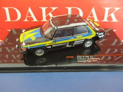Die cast 1/43 Modellino Auto Saab 99 EMS Rally Sweden 1977 P. Eklund - Immagine 1 di 4