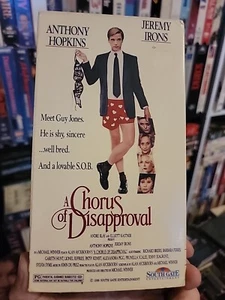 A Chorus Of Disapproval 1989 VHS Rare Hard To Find Promotional Screener - Picture 1 of 2