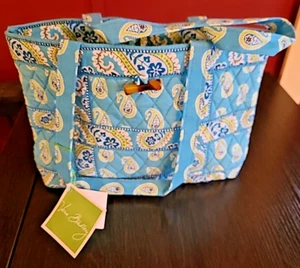 Borsa Vera Bradley Small Tic Tac, Bermuda Blu - Foto 1 di 4
