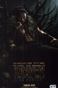 Aaron Taylor-Johnson Signed Kraven 11x17 Photo SWAU #2 - Picture 1 of 1