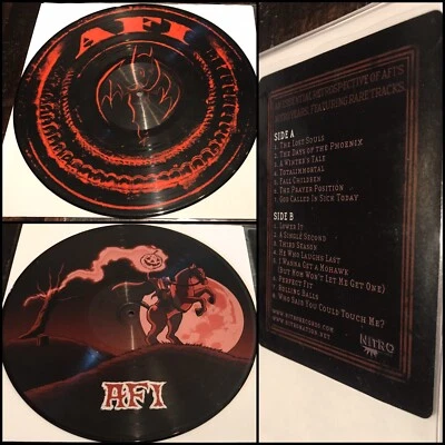 AFI Essential Retrospective Nitro Years LP Vinyl Picture Disc NEW-Tiger Army - Image 1 of 4