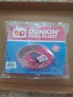 Dunkin’ Donuts Pool Float 30" Wide W Sprinkles Inside inner tube