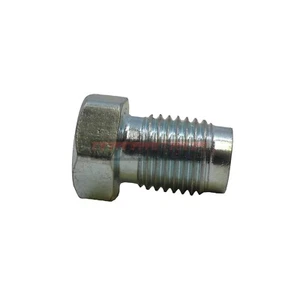 Enchufe de cilindro maestro de doble cara tuerca acampanada invertida 3/8"- 24 puertos bloque apagado - Imagen 1 de 2