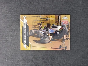 2020 Topps Chrome F1 Hitech Grand Prix 70th Anniversary Gold Refractor #109 - Picture 1 of 2