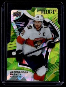 2021-22 Upper Deck Allure Green Rainbow Die Cut Aleksander Barkov 48/99 #21