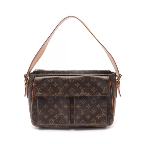 LOUIS VUITTON（LV） Borsa a tracolla Louis Vuitton Viva Cite GM M51163 monogra pelle marrone usata LV