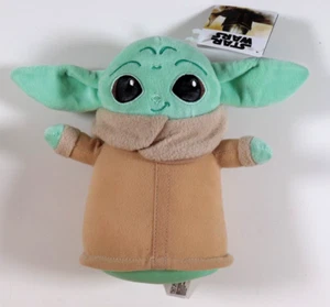 CLAIRE'S OFFICIAL STAR WARS THE MANDALORIAN BABY YODA 12" SOFT PLUSH TOY - Picture 1 of 13