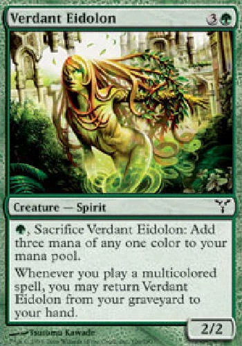 VERDANT EIDOLON Dissension MTG Magic the Gathering Cards DJMagic - Image 1 of 1