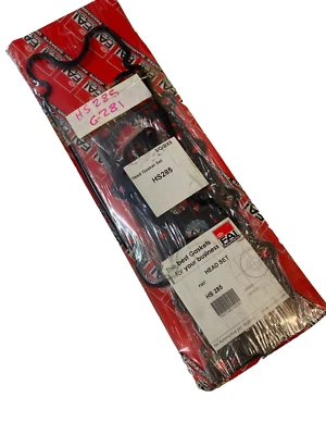 FITS FIAT CINQUECENTO 1.1 SPORTING 94-98 CYLINDER HEAD GASKET SET FAI FREE P&P - Image 1 of 3