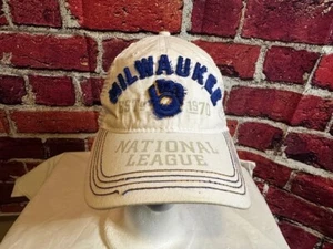 Gorra Milwaukee Brewers New Era 9Twenty Snapback malla trasera - Imagen 1 de 5