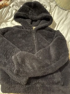 NWT Thereabouts Black Jacket Sweater For Boys or Girls Unisex Size L 14 - Picture 1 of 4