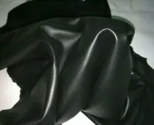 nappa nera vera pelle di agnello nero pellami pellame 0.6mm morbido sottile - Foto 1 di 2