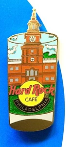 2003 HARD ROCK CAFE PHILADELPHIA SCHNAPSGLAS SERIE INDEPENDENCE HALL LE PIN - Bild 1 von 1