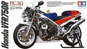 TAMIYA 1:12 MOTORCYCLE SERIES NO.57 - KIT MOTO HONDA VFR750R (RC30) ART 14057 - Foto 1 di 2