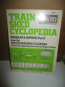 Train Shed Cyclopedia No. 70: Gondolas & Hoppers (Part 2) from the 1943 Car Buil - Picture 1 of 3