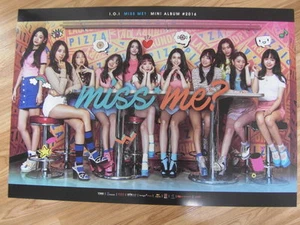 I.O.I - MISS ME? 2ND MINI [ORIGINAL POSTER] *NEW* K-POP 101 IOI  - Picture 1 of 1