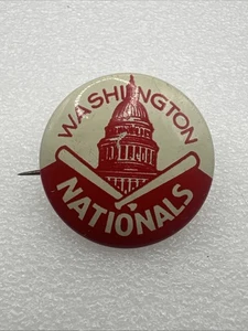 Vintage 1950s Washington Nationals Pin Great Shape! - B8 - Picture 1 of 5