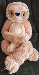 100cm Natural Sloth Soft Toy Plush Hang Round Neck Play KIDS CHRISTMAS Gift UK😍 - Picture 1 of 3