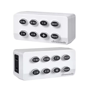 Indoor Countdown Timer with Repeat Function and Lit up Buttons, Auto Shut off Ti - Picture 1 of 12