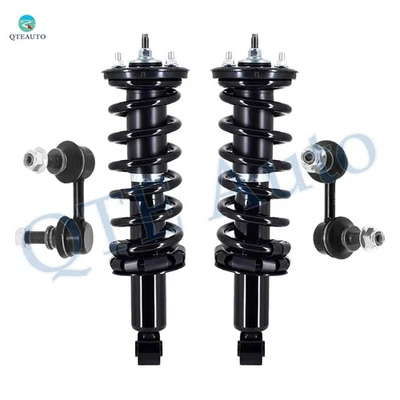 Set 4 Front Sway Bar Link-Quick Complete Strut For 2005-2021 Nissan Frontier 4WD - Image 1 of 4