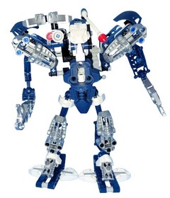 LEGO 8623 Bionicle Warriors : Krekka 2004 Titans Near Complete Only Missing Disk