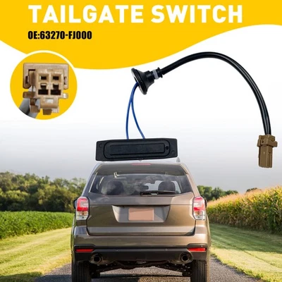 Tampa traseira 63270-FJ000 Switch Fit 2010-2017 Subaru Forester / Legacy Outback / - Imagem 1 de 4