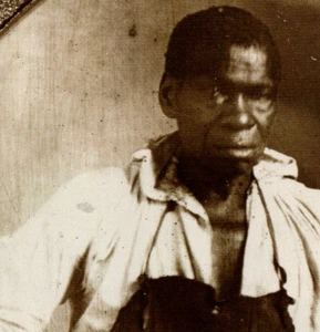 Vintage Continental Postcard Isaac Jefferson Monticello Slave Free Man 1847 VA - Picture 1 of 3