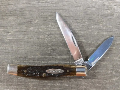 Vintage 1979 CASE 6232 2 Dot Knife - Bone Handles / BEAUTY!! - Image 1 of 4