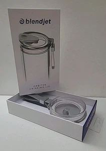 BlendJet 2 Orbiter Tapa para Beber Correa Libre de BPA Autolimpieza Sin Fugas Nuevo en Caja - Imagen 1 de 6