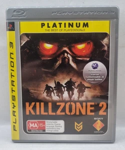 2009 Sony KILLZONE 2 Platinum Edition PlayStation 3 PS3 Pal - Picture 1 of 3