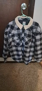 Herren Dickies Flanell Sakko mit Knöpfen Größe 2 XL - Bild 1 von 3