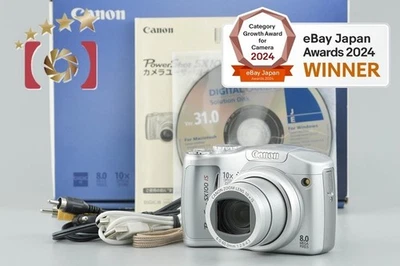 Canon PowerShot SX100 IS fotocamera digitale argento 8,0 MP con scatola - Immagine 1 di 4