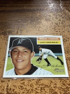 2005 Topps Heritage Miguel Cabrera 1956 Retro #314 Florida Marlins NMMT Karte - Bild 1 von 1