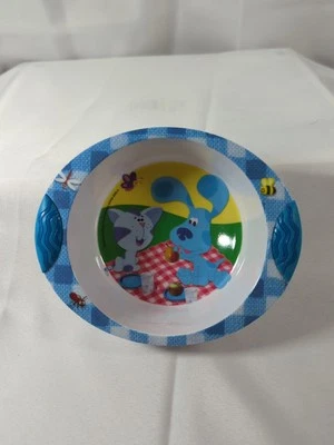 Vintage Blue's Clues Bowl Periwinkle Cat Puppy Dog 2002 Zak Designs Foto 1 de 4