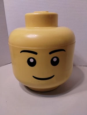 2012 Retired Lego Sort & Store XL Minifigure Head Storage ContainerW/ Legos Full - Image 1 of 4