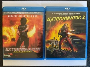 The Exterminator / Exterminator 2 Blu-ray Lot Action TESTED - Bild 1 von 5