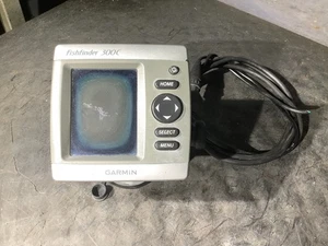 Garmin Fishfinder 300C+Garmin Dual Beam Transom Mount Transducer P/N: 010-10249 - Picture 1 of 9