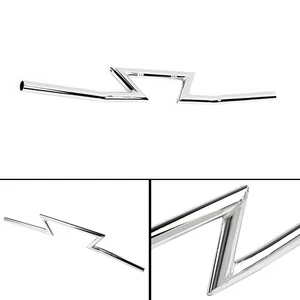 Manillar de barra Z de 25 mm para Harley Softail Slim FLS para Honda Shadow Spirit VT750C2 - Imagen 1 de 4