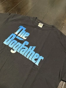 Vintage Snoop Dogg The Dogfather Rap Promo T-Shirt Mens XL Delta Pro Weight 90s - Picture 1 of 7