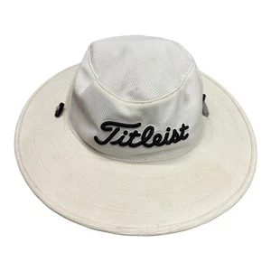 Titleist Pro V1 FJ Foot Joy Golf Ala Ancha Sombrero Cubo Mediano Grande M/L Leer - Imagen 1 de 10