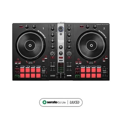Hercules DJCONTROL INPULSE 300 MKII Controller Dj a 2x Deck e 16 Pad, Nero - Immagine 1 di 4