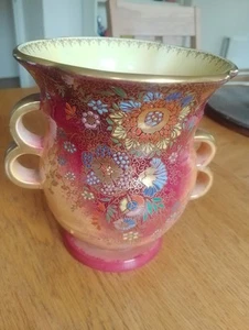 Crown Devon Rouge Red Vase in perfect Condition - Picture 1 of 2