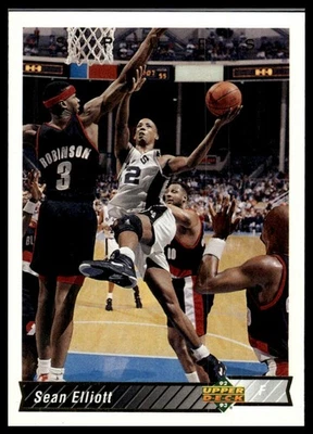 1992-93 Upper Deck #131 Sean Elliott - Image 1 of 2