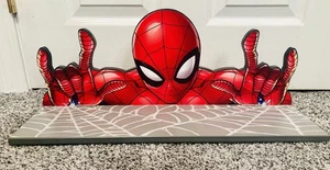 Marvel Spiderman Wood Wall Shelf Hobby Lobby The Spring Shop - Picture 1 of 9