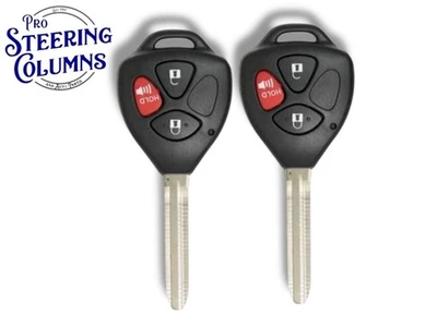 2 x 09-16 Venza Matrix Remote Head Key Fob GQ4-29T PN: 89070-02640 (G Chip) - Image 1 of 2