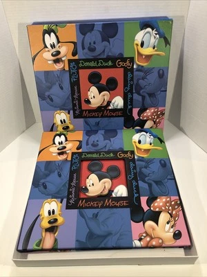 Álbum de recortes Disney Mickey Mouse & Friends 12 x 12 encuadernado con 10 páginas nuevo Foto 1 de 4