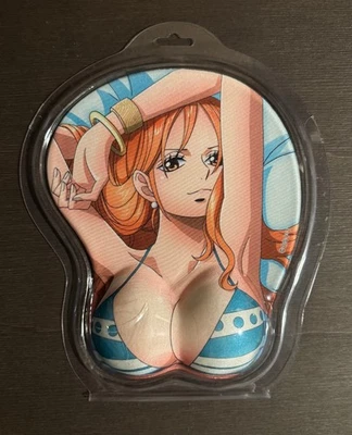 One Piece 3D Oppai Boobs Mouse Pad Bikini Nami - Image 1 of 2
