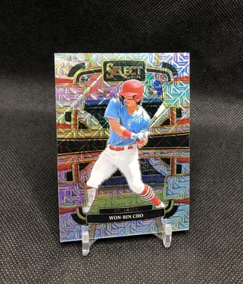 2024 Select Baseball Won-Bin Cho /6 SILVER MOJO PRIZM SSP Rookie Card No. 25 📈 - Image 1 of 4