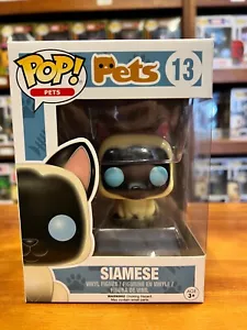 Pop Pets Siamese 13 Funko Pop Vinyl EXPERT PACKAGING - Imagen 1 de 6